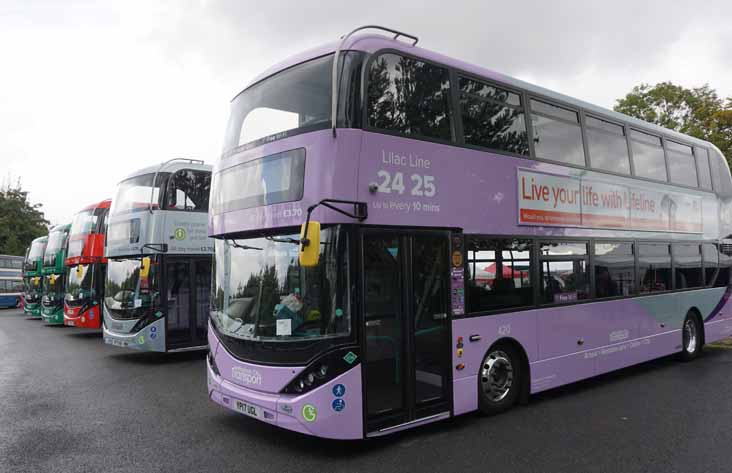 Nottingham Scania N280UD ADL Enviro400CNGCITY 420